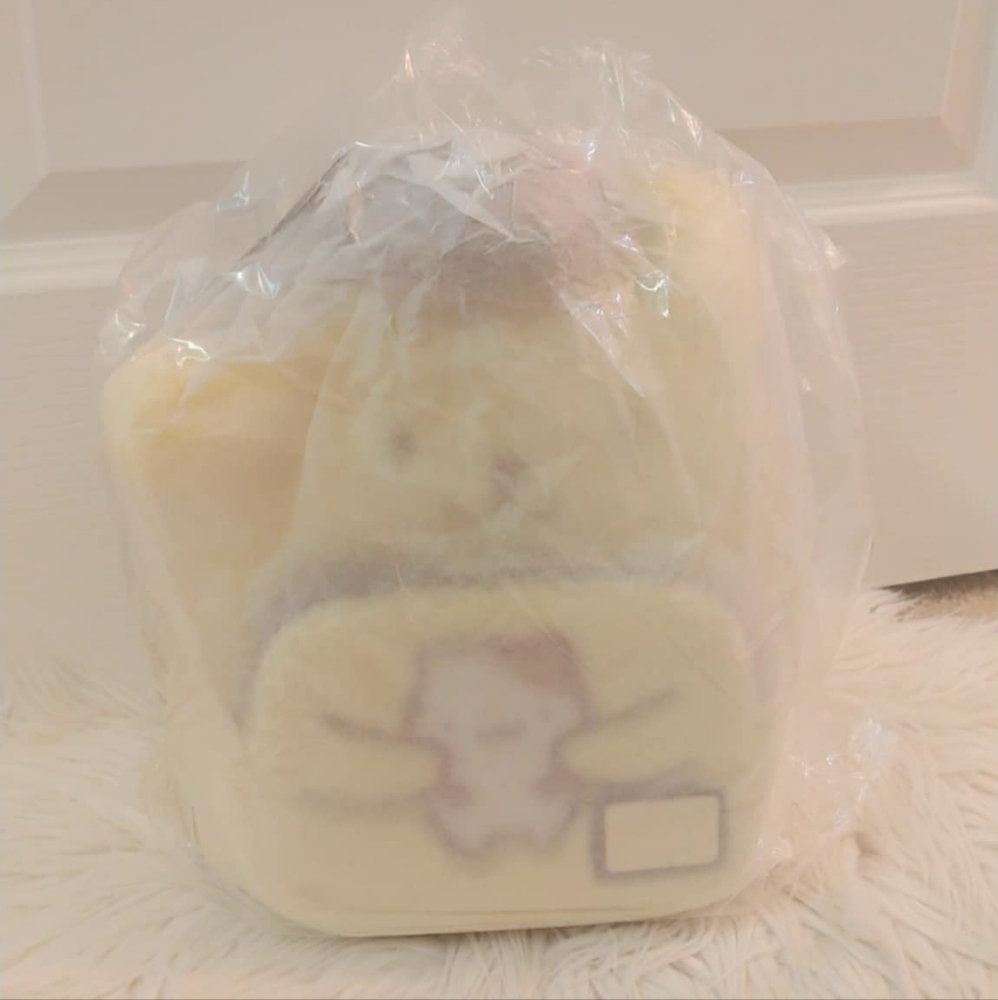 💛FIRM! NWT LOUNGEFLY SANRIO POMPOMPURIN COSPLAY MINI BACKPACK